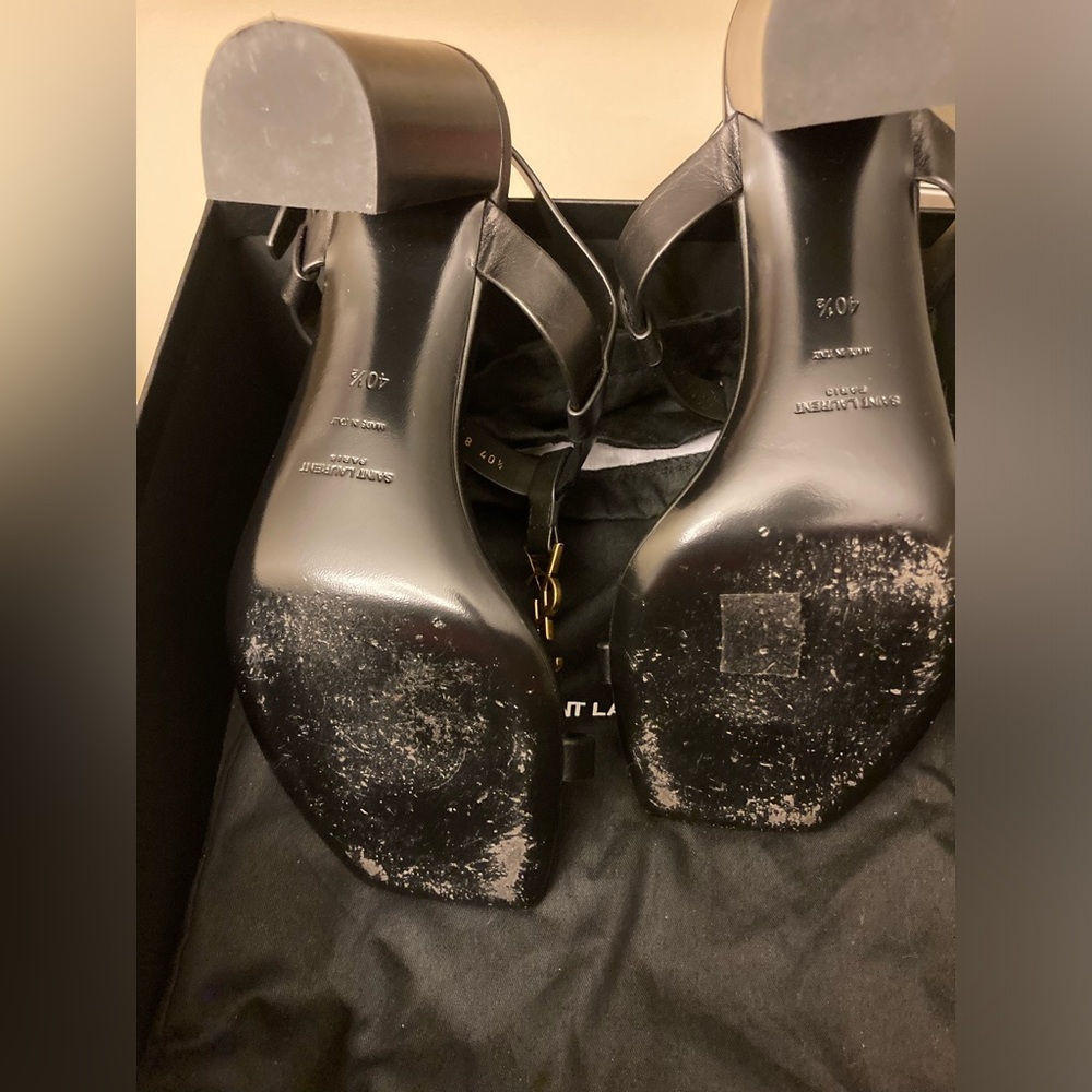 YSL Cassandra 75 sandal